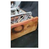 Fruit Press - Vintage Hand-Crank in Wooden Crate (California Quality Fruits Box)