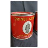 Prince Albert Crimp Cut Long-Burning Pipe Tobacco Tin (Lot of 3)
