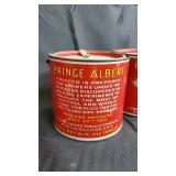 Prince Albert Crimp Cut Long-Burning Pipe Tobacco Tin (Lot of 3)