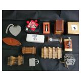 One Tough Puzzle - Assorted Wooden Mechanical Puzzles & Boxes