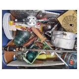 Assorted Kitchen Tools & Gadgets in Blue Tote