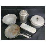 Green Pan Wear-Ever Aluminum Cookware Set No. 1294 - USA Made Vintage Pots & Pans