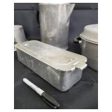 Green Pan Wear-Ever Aluminum Cookware Set No. 1294 - USA Made Vintage Pots & Pans