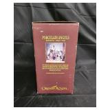 Grandeur Noel Porcelain Angels - Hand-Painted, Antique Finish - 2-Piece Set