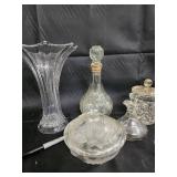 Crystal Glassware Collection - Candlesticks, Decanters, Vases & More