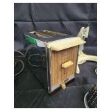 Presto 2-Slice Toaster - Wood Panel Front, Vintage Mid-Century Kitchen