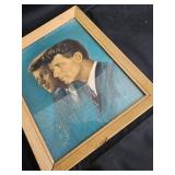 Autoweek Magazine Cover Framed Poster & Blue-Tone Portrait Print (2-Piece)