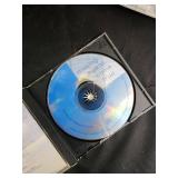 Glass Bell Dome Figurine with Lavender Gown, Antique Train Toys & Avon CD Set