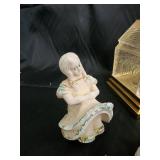 Royal Copley Vintage Ceramic Figurines - Nativity, Clown, Hammond, Indiana Souvenir