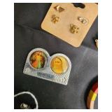 MODWARD Two-Disc Earrings on Card, Medjugorje Pendant & Assorted Jewelry