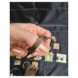 MODWARD Two-Disc Earrings on Card, Medjugorje Pendant & Assorted Jewelry