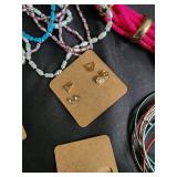 Martinsons Jewellers Ring Box & Assorted Jewelry - Necklaces, Bracelets, Earrings