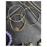 Costume Jewelry Assortment - Beads, Bracelets, Necklaces & Charms