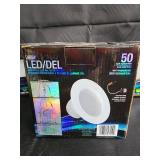 Feit Electric LED/DEL 4in Retrofit Kit - 570 lm, 5000K, 9.5W Each, 4-Pack