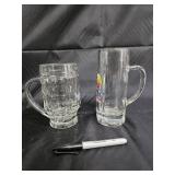 Vintage Beer Steins & Glassware Lot (Lot of 5)