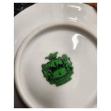 Time Porcelain China Claremont Japan Teacups & Saucers Teapot Set - Floral Borders