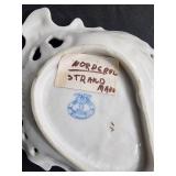 Shofu China Occupied Japan Floral Plates, Hawaii Souvenir Plates, Creamers & Filigree Center Dish