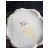 Shofu China Occupied Japan Floral Plates, Hawaii Souvenir Plates, Creamers & Filigree Center Dish