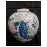 Otagiri Japan Hand-Painted Ceramic Vases (Lot of 2)