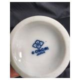 Otagiri Japan Hand-Painted Ceramic Vases (Lot of 2)