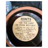 Made in Japan Ceramic Vase Set - Celadon Blue Vases (3) & Brown Floral Teapot & Green Teapot