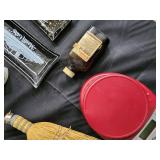 Vintage Kitchen Tools Lot - Red Digital Scale, Grater, Skewers, Shakers, Osterizer