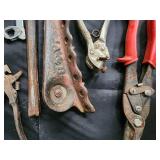 Vintage Rusty Hand Tools Collection - Wrenches, Pliers, Drill Bits & More