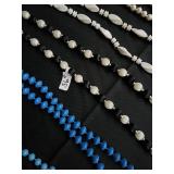 Beaded Necklaces - Pearl-like, Turquoise, Shell & Glass Beads (Assorted Lengths)