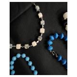 Beaded Necklaces - Pearl-like, Turquoise, Shell & Glass Beads (Assorted Lengths)
