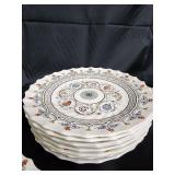 Copeland Spode Florence Dinnerware Set - Plates, Creamer, Gravy Boat, Salt & Pepper Shakers