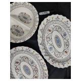Copeland Spode Florence Dinnerware Set - Plates, Creamer, Gravy Boat, Salt & Pepper Shakers