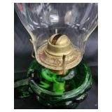 Glass Hurricane Oil Lamps (Lot of 4)