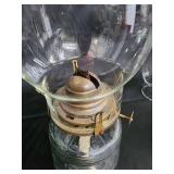 Glass Hurricane Oil Lamps (Lot of 4)