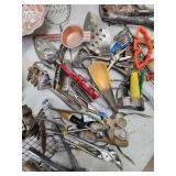 Copper Bakeware & Vintage Kitchen Gadgets - Cookie Cutters, Ladles, Sifters