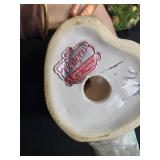 Roman Inc. Bird & Flower Ceramic Figurines - 3-Piece Set (1997)