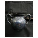 Richfield Plate Co Guadalupe Quadruple Plate Tea Set w/ Tray - USA 27198