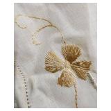 Vintage Embroidered Linen & Lace Textiles Collection - Floral & Crochet Details