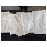Assorted Vintage Lace Table Linens & Linen Napkins - Tablecloths & Placemats