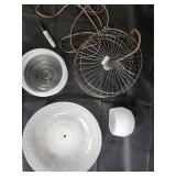 Vintage Light Fixtures Lot of 4