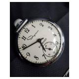 Vintage Pocket Watches & Jewelry Lot - Green Strap Watch, Locks, Necklace