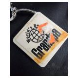 Vintage Pocket Watches & Jewelry Lot - Green Strap Watch, Locks, Necklace