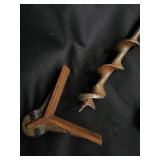 Vintage Tools & Hardware Lot in Landscape Architects Tote