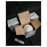 Dudley Official Softball SB12-L-SP MID 12-Inch - 3 Boxes & Sharpie