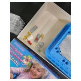 Vintage Board Game Collection: 2 Boxed Games, UNO Cards, & Accessories