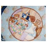 Decorative Porcelain Plates - Norman Rockwell, Betty Ross, Western Air Lines Mayer China Set