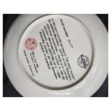 Decorative Porcelain Plates - Norman Rockwell, Betty Ross, Western Air Lines Mayer China Set