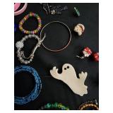 Costume Jewelry Assortment - Bracelets, Necklaces & Beads