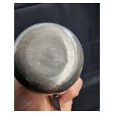 Pewter Figurines & Vintage Tableware - Cherubs, Lighthouses, Trains, Vollrath Cup, WM Rogers Spoon