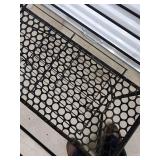 Wire Shelf Rack - 2-Tier, Black Metal