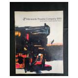 Minnesota Theatre Company 1969 Tyrone Guthrie Theatre Seventh Season Programs (Lot of 6)